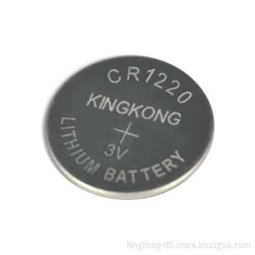 3V LiMn02 Button-cell Battery, CR1220